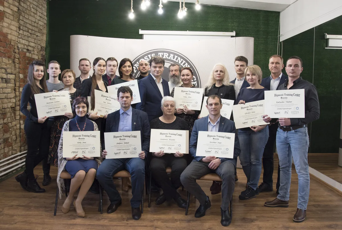 Graduates after completing an in-person Efremov Method course